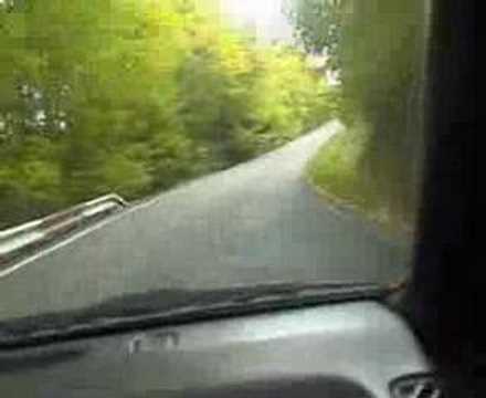 Nissan sunny onboard almost crash Nissan sunny onboard almost crash