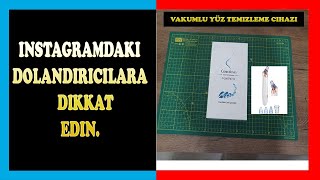 İnstagram Dolandirici Sayfasini İfşa Etti̇m Vakumlu Siyah Nokta Temizleyici
