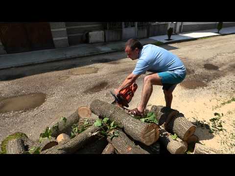 HUSQVARNA 365 X-TORQ (modded to 372) vs STIHL MS211