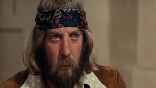 Paul Mazersky and Donald Sutherland scene in Alice in Wonderland (1970)