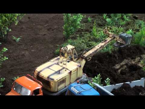 Modelhobby 2011 - RC Tatra Lanový Bagr V Akci 3