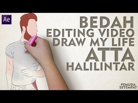 Bedah Editing Video Draw My Life Atta Halilintar