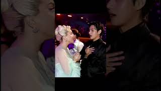 Taehyung Interactions With Lady Gaga