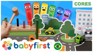 Vídeo Educativo Para Crianças Turma Das Cores Aprenda Cores Jogos E Músicas Babyfirst Brasil