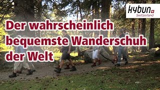 Dank dem Wunderschuh kybun wieder schmerzfrei abwärtswandern