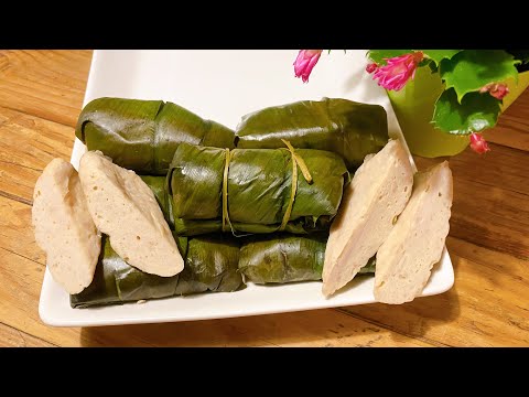 Cách làm chả mực xay máy