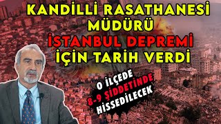 #CANLI #Kandilli Rasathanesi'nin Müdürü #İstanbul Depremi İçin Tarih Verdi | İşt