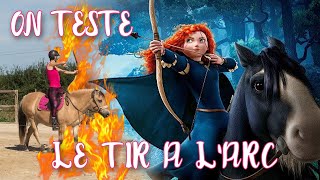 JE ME PRENDS POUR REBELLE 🏹🐎 (on essaye le tir à l'arc à cheval !)