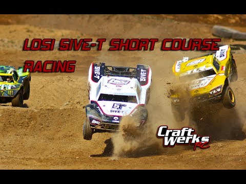 LOSI 5IVE-T (5T) 1/5 SCALE SHORT COURSE RACING!!