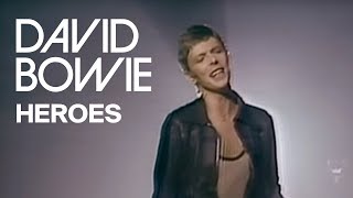 Watch David Bowie Heroes video