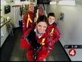 Daredevils do the Edgewalk at CN Tower