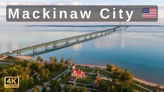 Mackinaw City, Michigan Stunning 4K Drone Footage & Travel Guide