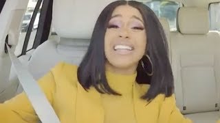 Cardi B Crashes During Carpool Karaoke Gives Amazing Advice To School Children Cardi B Crashes During Carpool Karaoke Gives Amazing Advice To School Children