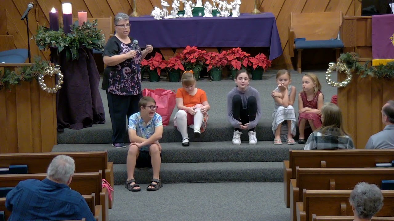 Worship 12/12/2021; Third Sunday of Advent, JOY (recorded)