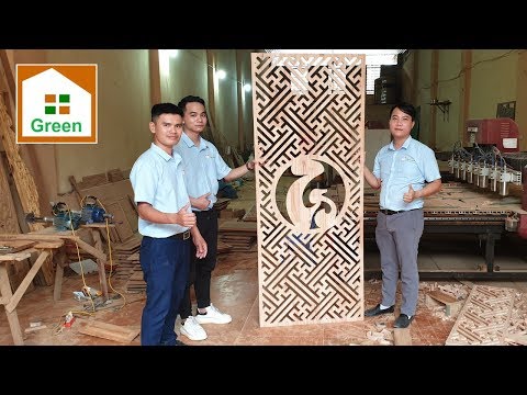 Thiết Kế Thi Công Nội Thất Phòng Thờ Đẹp | Xưởng Gia Công Gỗ CNC 350 M2 Nhà Đẹp Green