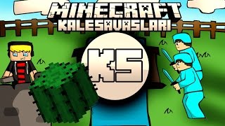 Minecraft: NDNG Kale Savaşları - 3VS3 - Kaktüs Kalesi w/Ghostgamer