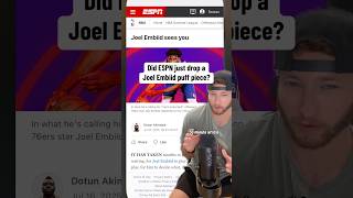 Reacting To A Wild Article About Joel Embiid