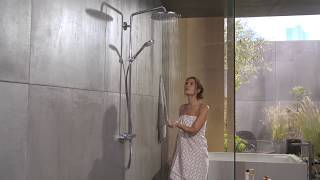 Душевая система hansgrohe Croma Select S Showerpipe 280 1jet с термостатом