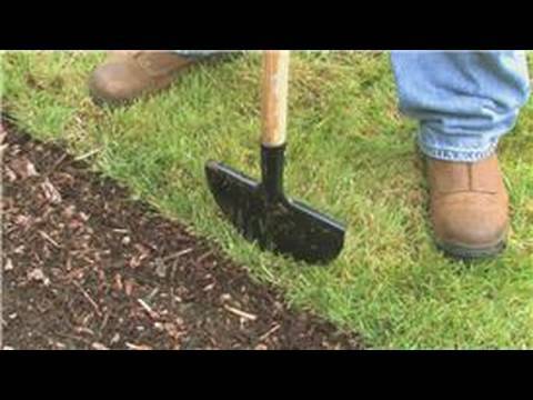 Lawn Care & Landscaping : How to Use a Manual Lawn Edger - YouTube