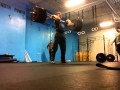 Power clean & split jerk cluster, 1.1.1 @ 285 lb