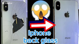 Iphone X Back Gl Replacement Iphone Gl Step By Step