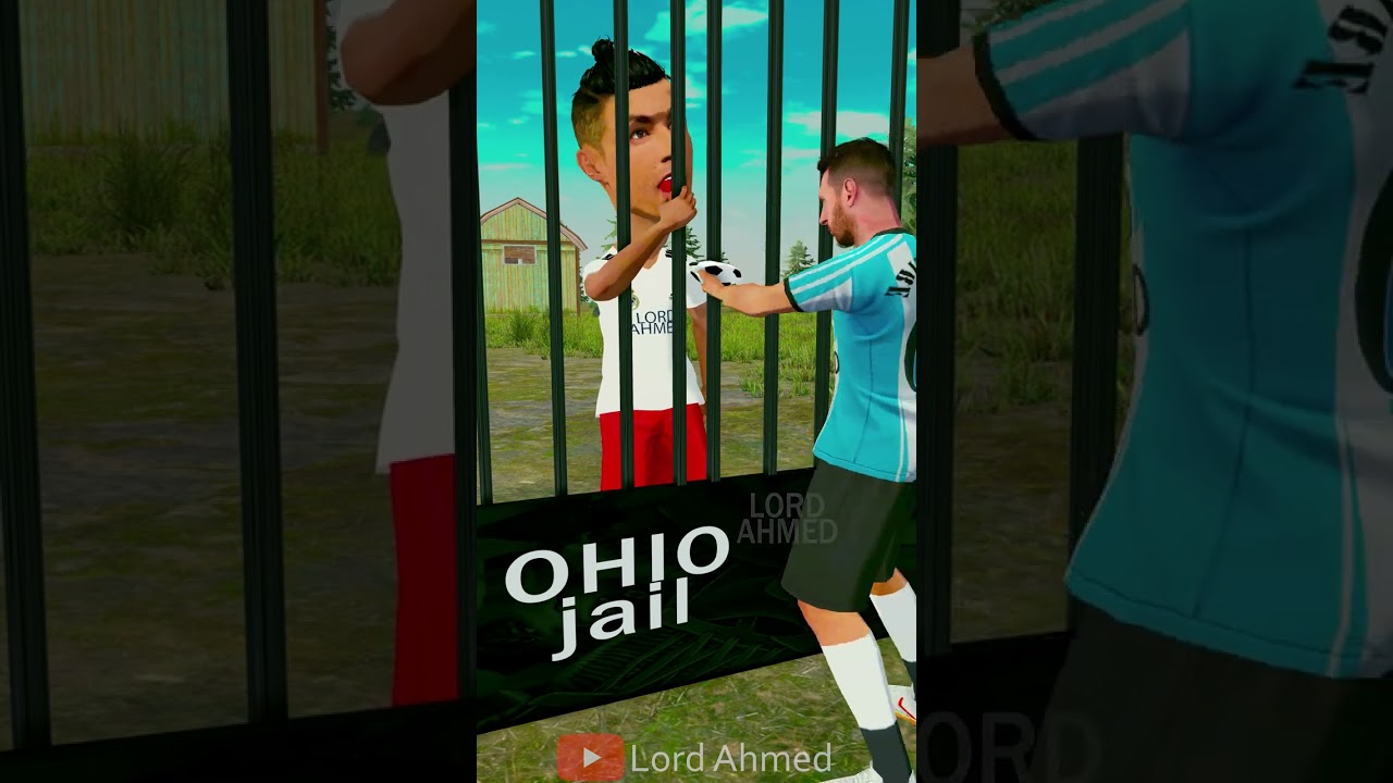 Messi help Ronaldo 😈 FreeFire animation #shorts Messi help Ronaldo 😈 FreeFire animation #shorts