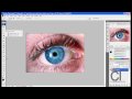 Photoshop Tutorial: How to make a multi colored eye