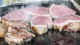 London Street Food at Greenwich Market. Huge Steaks, Thai Food, Japanese Tempura and Much More London Street Food at Greenwich Market. Huge Steaks, Thai Food, Japanese Tempura and Much More