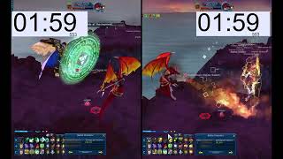 Long Raid Battles Susanoomon Shin Vs. Alphamon Ouryuken Awaken - Na Digimon Masters Online