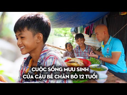 CUỘC SỐNG MƯU SINH GIA ĐÌNH CẬU BÉ CHĂN BÒ 12TUỔI CÓ GIỌNG CA VÀNG