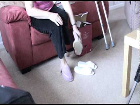 surgery knee and hip  surgery after replacement footwear hip suitable after Choosing slippers for