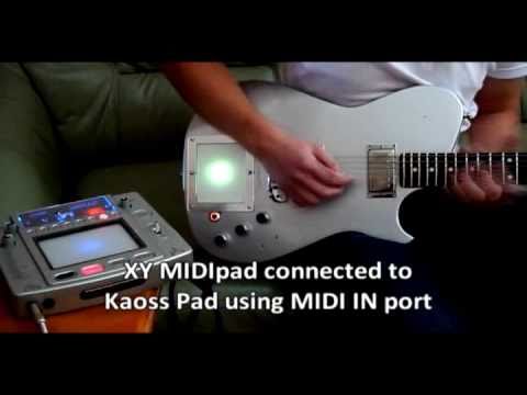 Kaoss Pad guitar XY MIDIpad