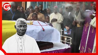 Misa Takatifu Ya Mapokezi Ya Mwili Wa Hayati Askofu Mkuu Rugambwa Yagusa Mioyo Ya Maelfu..