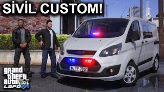 Tüm Manyaklar Toplandi - Si̇vi̇l Poli̇s Modu - Gta 5 Lspdfr