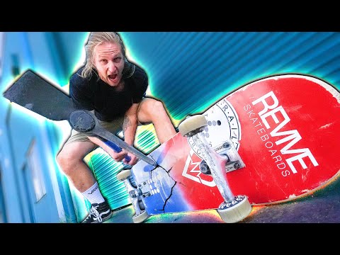 WHO CAN DESTROY THE SKATEBOARD CHALLENGE?!