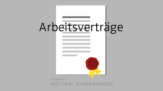 Arbeitsverträge
