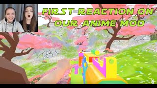 Tina's First Reaction on Melamori's Freeman: Guerrilla Warfare Anime Mod Stream