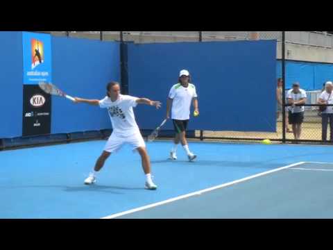 Alexandr Dolgopolov （ドルゴポロフ 全豪） 全豪オープン 2011 Practice1