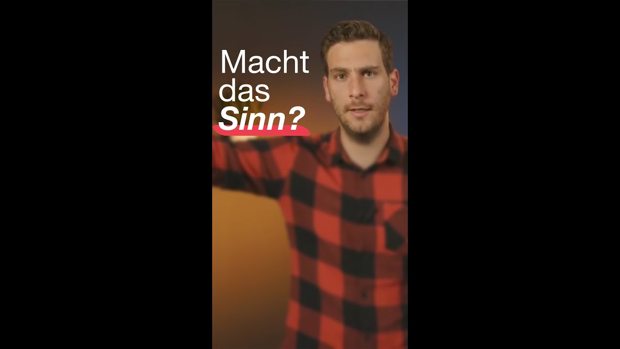 Macht das Sinn?