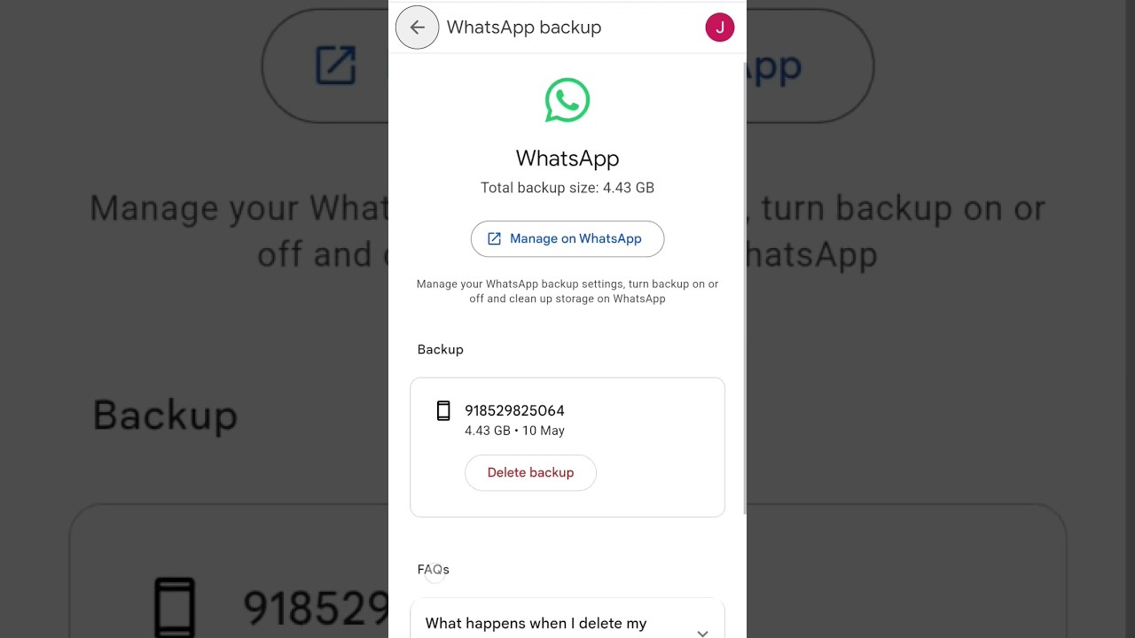 How to delete your WhatsApp backup from Google account How to delete your WhatsApp backup from Google account