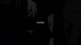 Wake Up To Reality Madara Uchiha Words