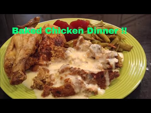 VIDEO : oven baked chicken with broth for dressing: how to fix - help me reach 20000 subscribers by sharing this video wherever you are active on social media and with family and friends. these ...