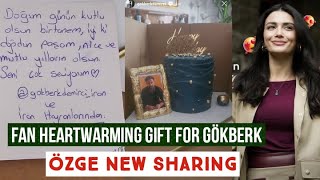 Fan Heartwarming Gift For Gökberk Demirci Özge Yagiz New Series