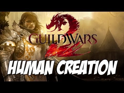 Guild Warshuman on Guild Wars 2 Beta    Human Necromancer    Character Creation