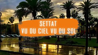 Settat vu du ciel vu du sol