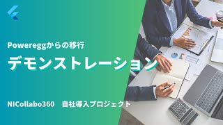 経営会議　Nicollabo360自社導入デモンストレーション