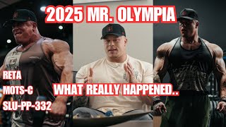 Décomposition De Mr. Olympia 2025 Nick Justice Parle De Reta, Mots-C, Slu Pp 332 Samson, Hadi...