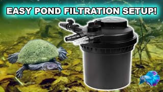 How To Clear A Green Pond Pondmax Uv Pond Filter Setup