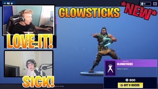 Tfue Buys And Streamers React To New Glowsticks Danceemote