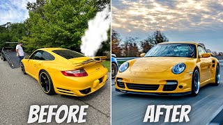 FULL BUILD | Rebuilding A DESTROYED Porsche 911 Turbo!